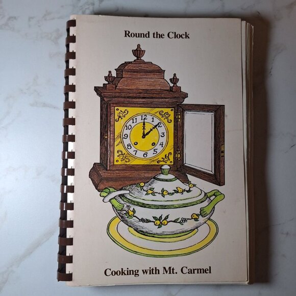 Cook Book Mt Carmel Mercy Hospital Detroit Michigan 1978 Vintage Recipes Guild - Picture 1 of 12